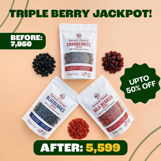 Goji berries ,Blueberries and Cranberries-Deal