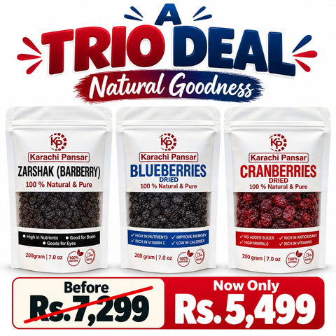 A Trio Deal Of Natural Goodness  Zarshak-Craneberries-Blueberry