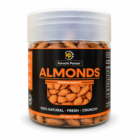 Almonds Plain Jambo 250gm