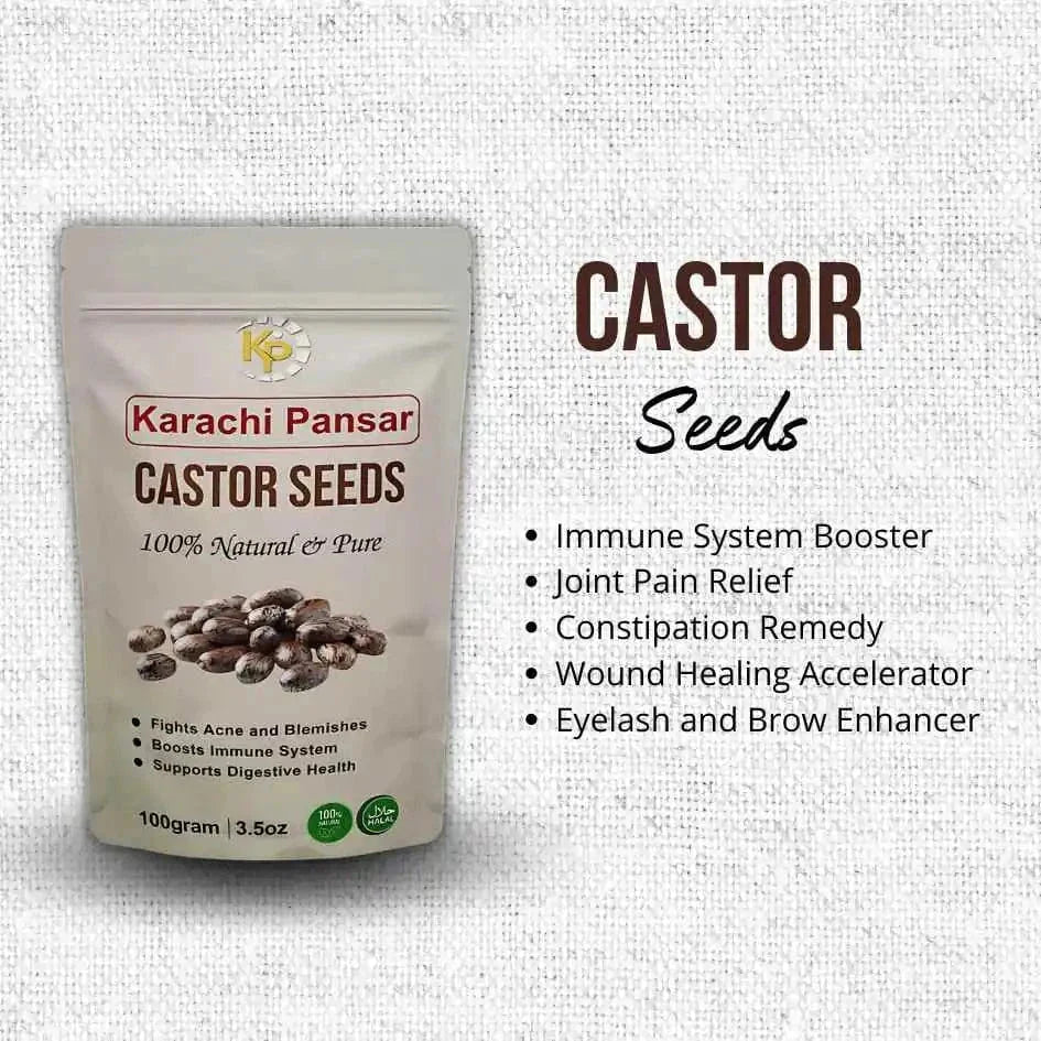 Castor Seeds 100g - karachipansar