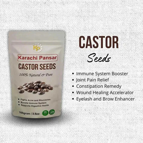 Castor Seeds 100g - karachipansar