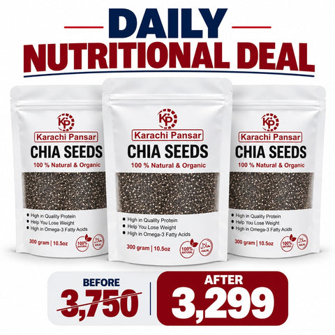 Chia Seeds 3 Pack Deal 300gm