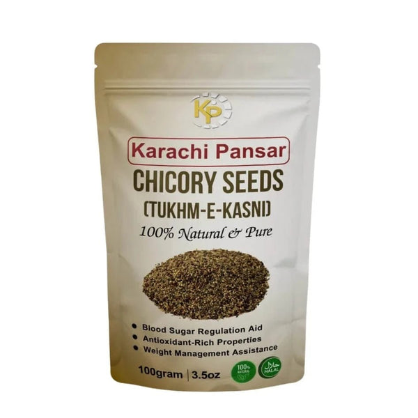 Chicory Seeds (Tukhm - E - Khas) 100g - karachipansar