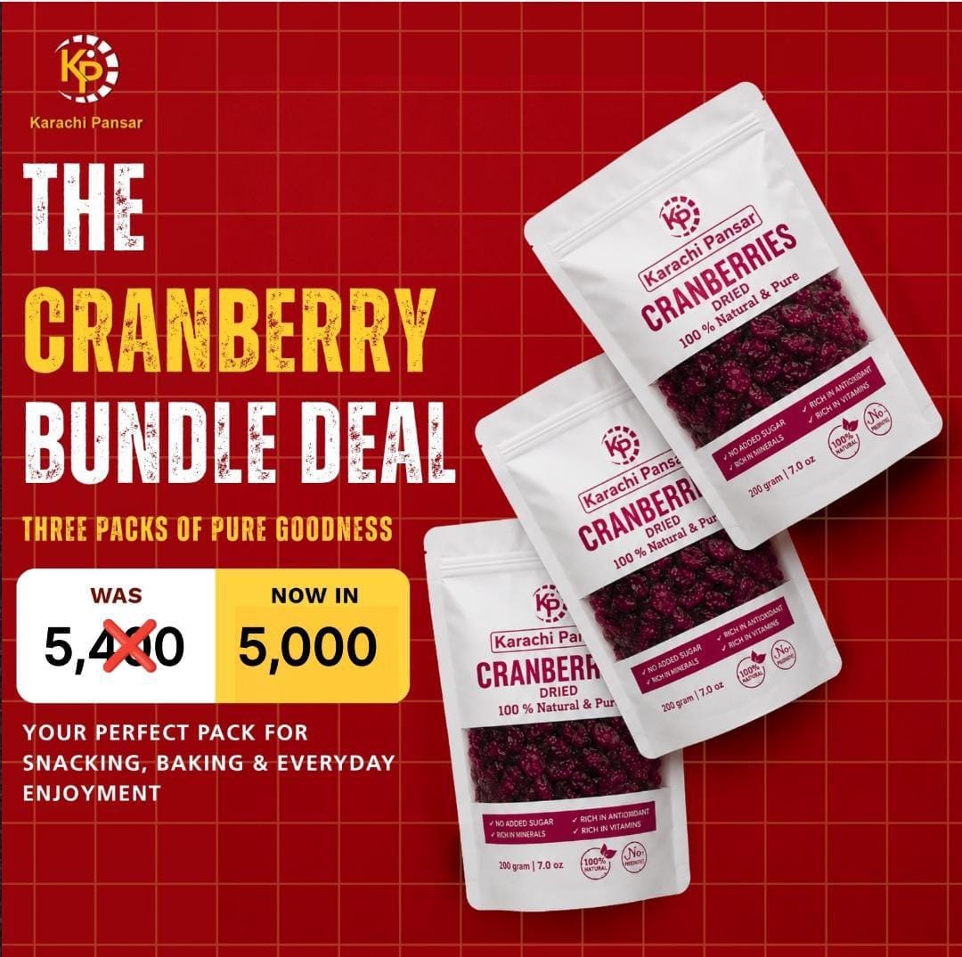 Dried Cranberries 3 Pack Bundle Deal