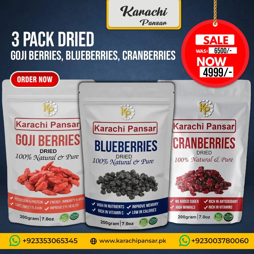 Goji berries ,Blueberries and Cranberries-Deal