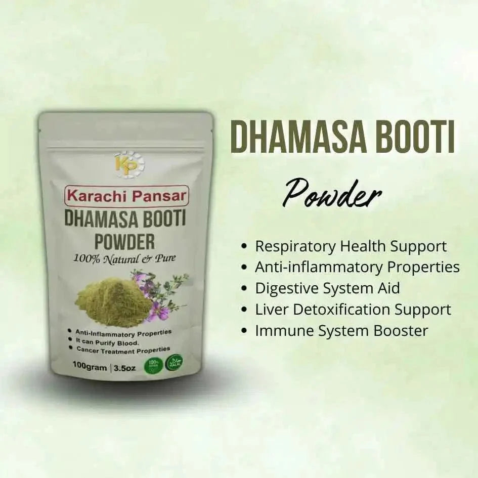 Dhamasa Booti Powder 100g - karachipansar