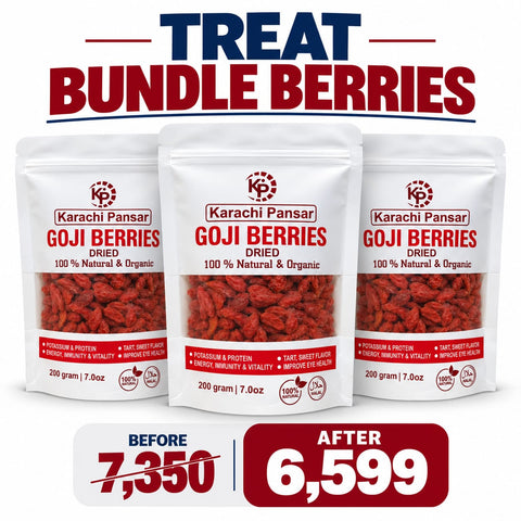 Dried Goji Berries Deal 3 Packs 200gm