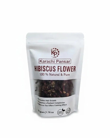Red Hibiscus Flower 50g