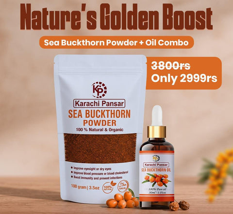 Radiance Revive: Sea Buckthorn Duo (Powder & Oil)