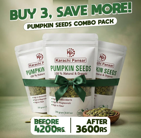 Pumpkin Seeds 250gm 3 Pack Bundle