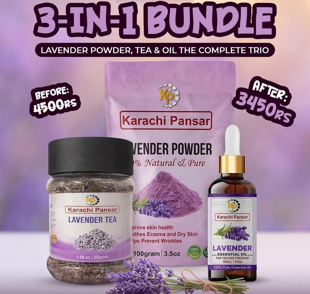 Best Deal - Lavender Powder, Oil, and Tea