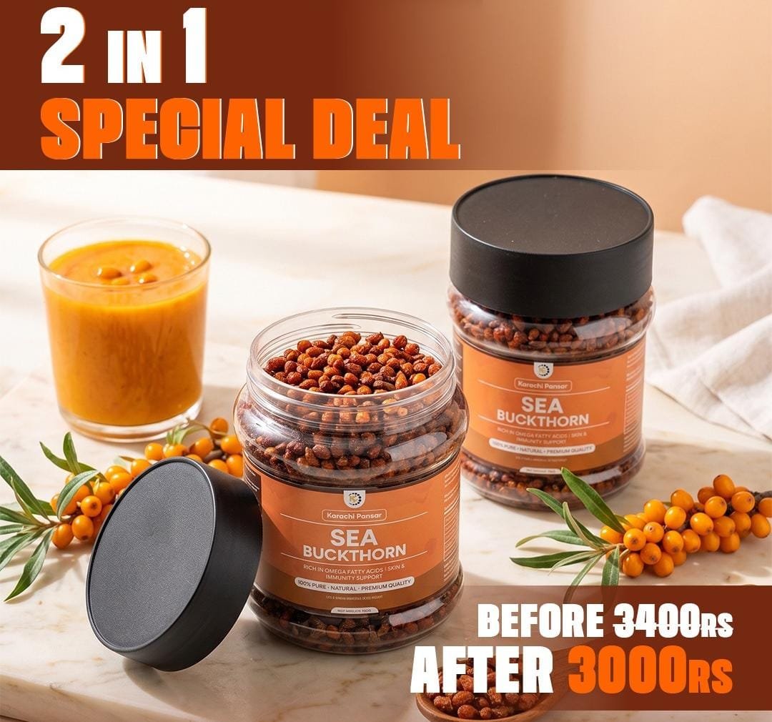 Double Power Pack: Sea Buckthorn Boost