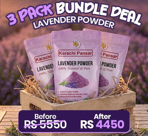 Lavender Powder - 3 Pack Bundle Deal
