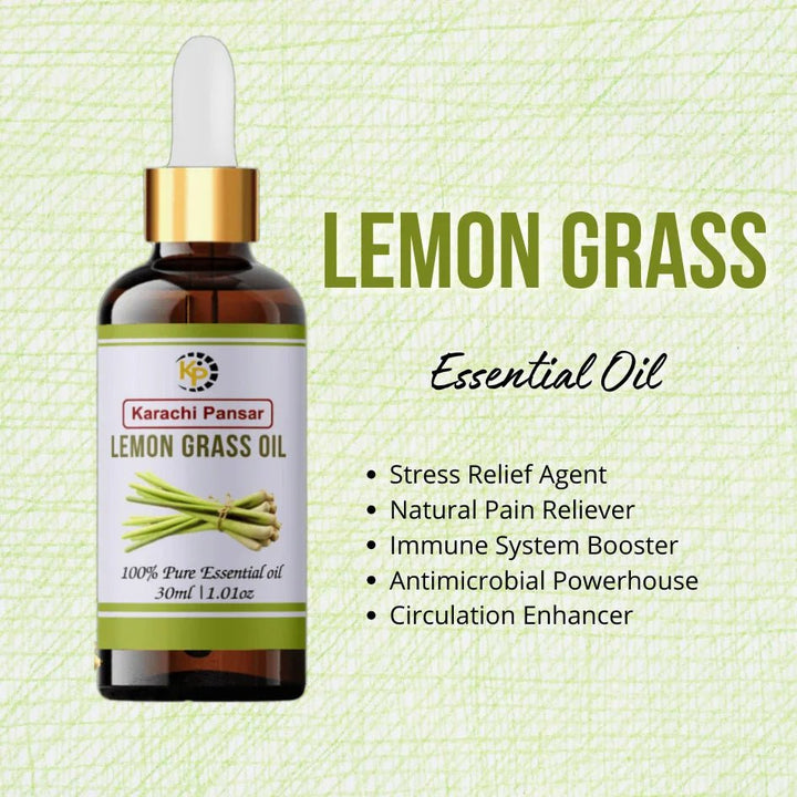 Lemon Grass Oil 30ml - karachipansar