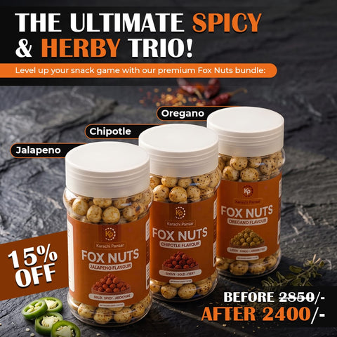 The Ultimate Spicy & Herby Trio Fox Nuts