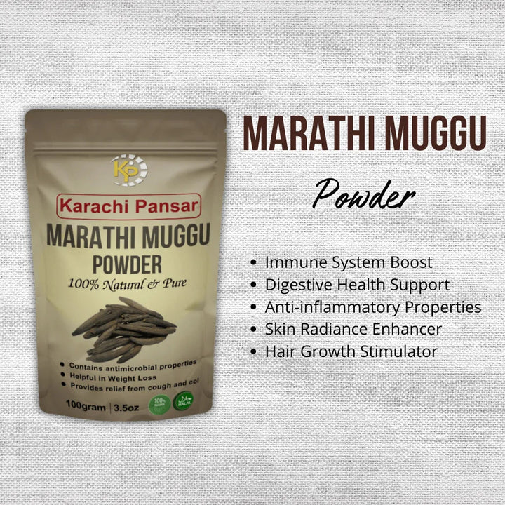 Marathi Moggu Powder 100g - karachipansar