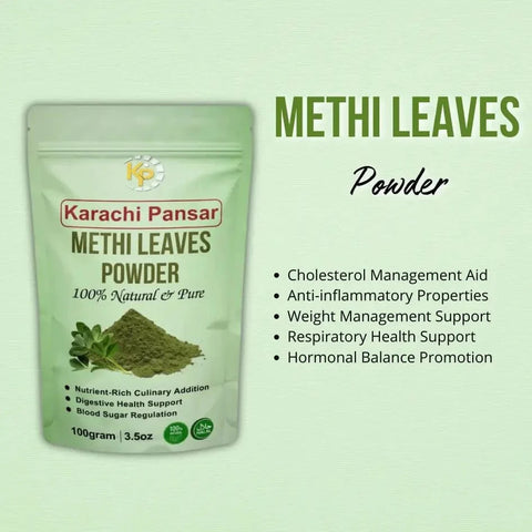 Methi Leaves Powder 100g - karachipansar