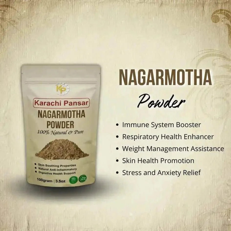 Nagarmotha Powder 100g - karachipansar