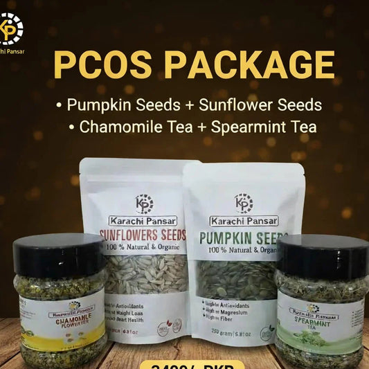 Pumpkin + Sunflower Seeds & Chamomile + Spearmint Tea