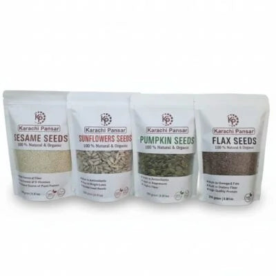 PCOS Seed Cycling Four Seeds Package