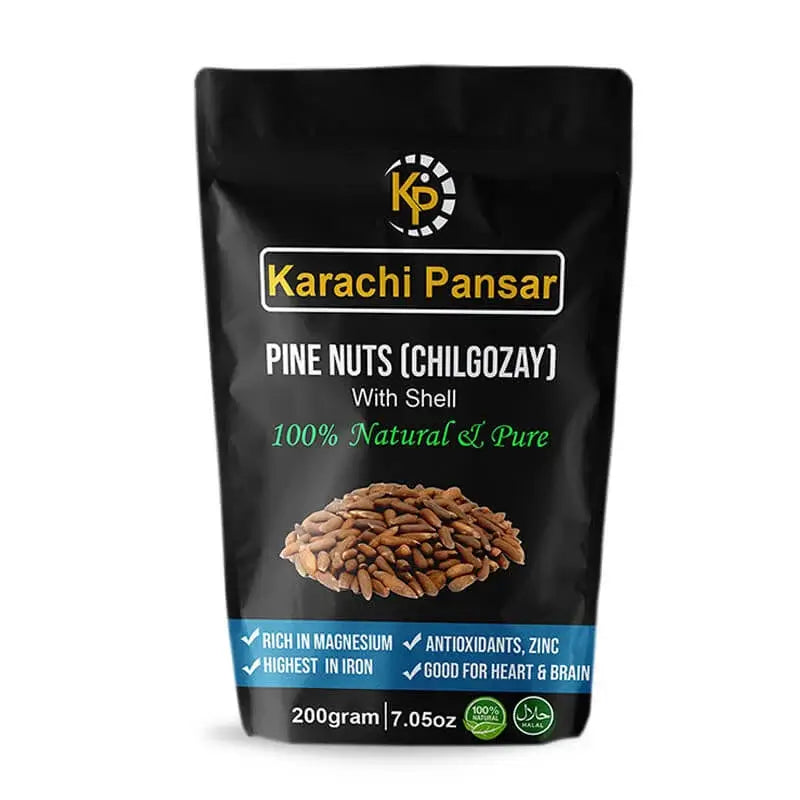 Chilgoza Gold with Shell (Pine Nut) 200g