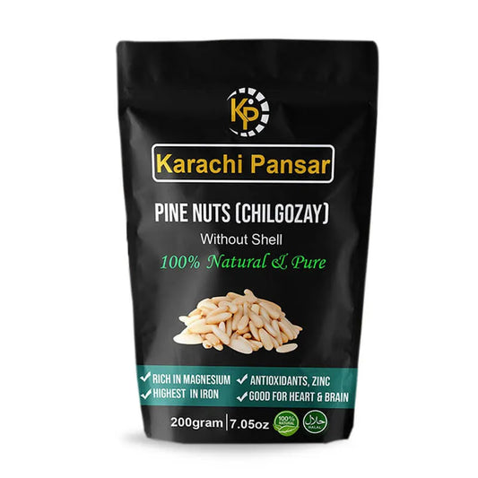 Chilgoza gold without shell (Pine Nut)
