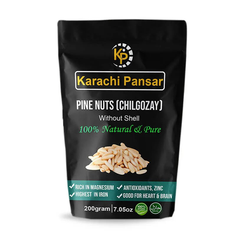 Chilgoza gold without shell (Pine Nut)