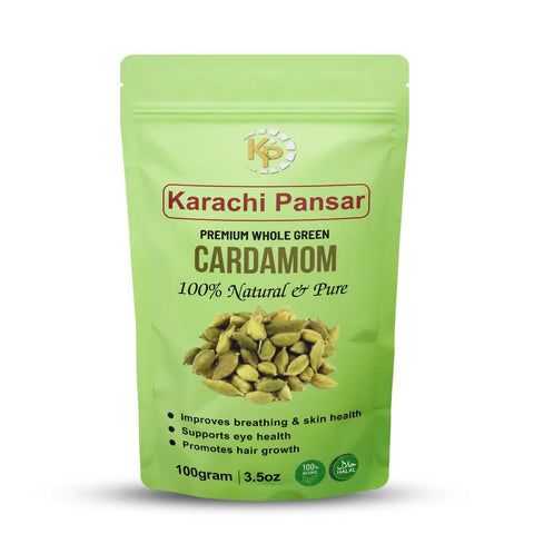 Whole Green Cardamom 100g