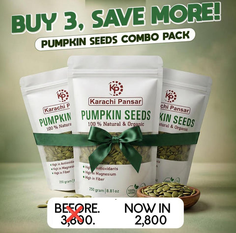 Pumpkin Seeds 250gm 3 Pack Bundle