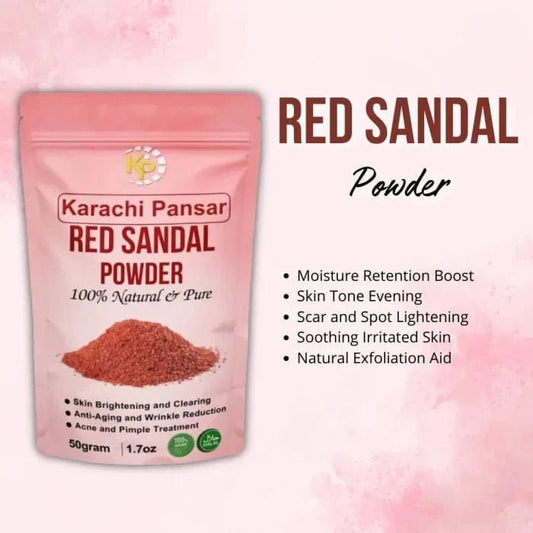 Red Sandal Powder 50g - karachipansar
