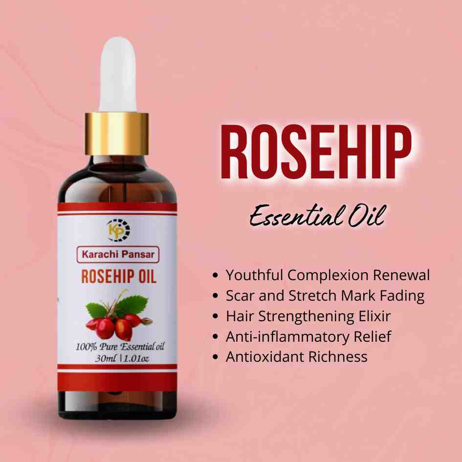 Rosehip Essential Oil 30ml - karachipansar