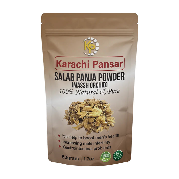 Salab Panja Powder /Marsh Orchid Powder