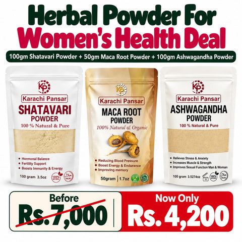 Herbal Powders Deal for Women's Health